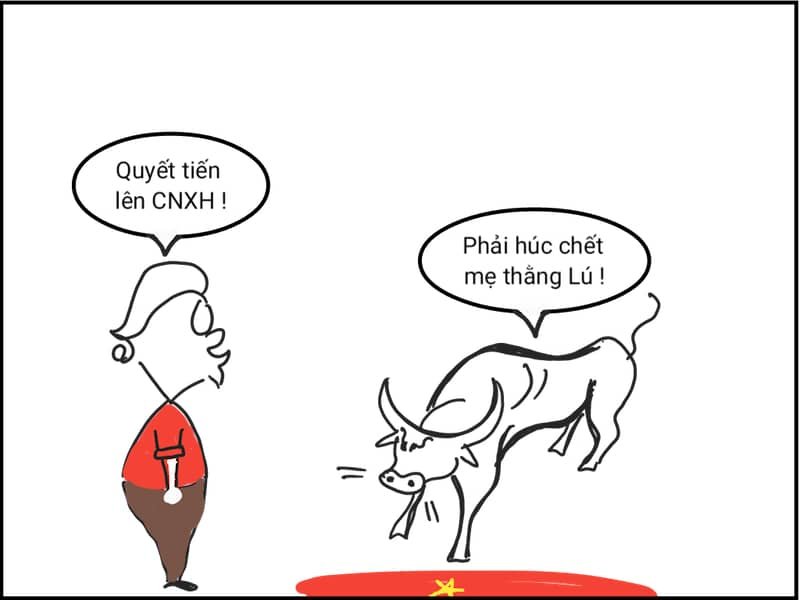 Trâu đi cọp đến