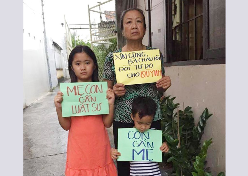 VNTB- Việt Nam nên trả tự do ngay lập tức và vô điều kiện cho nhà hoạt động nhân quyền Mẹ Nấm