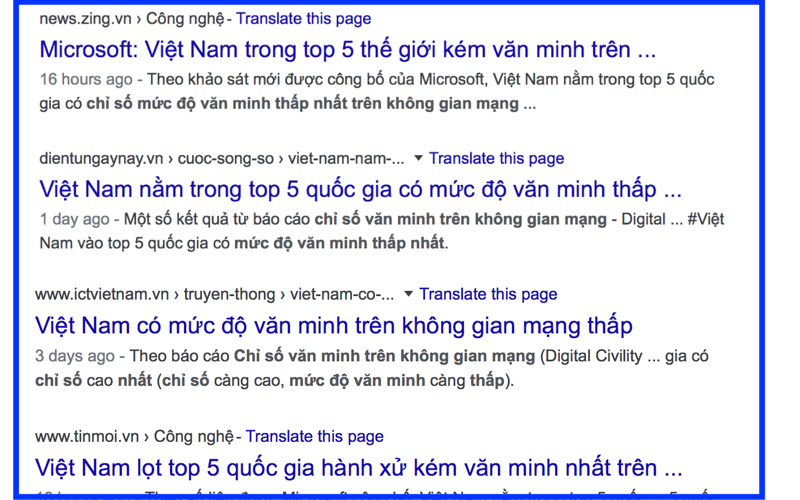 VNTB – Người Việt xấu xí