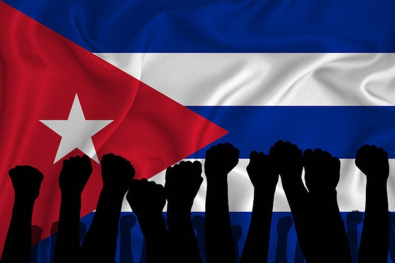 VNTB – Cuba xuống đường cho “Tổ Quốc và Cuộc Sống”
