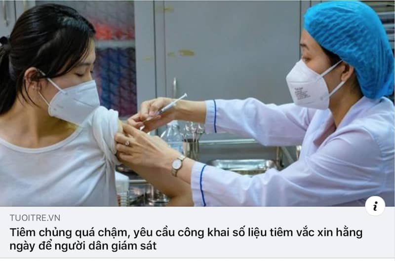 VNTB – Dân không  yên tâm tiêm vắc xin Trung Quốc