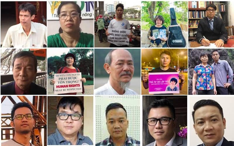 HRW – Việt Nam: Hàng chục nhà hoạt động bị bắt giữ, xét xử