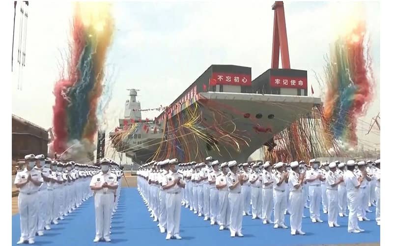 VNTB – Trung Quốc hạ thủy tàu sân bay thứ ba, thúc đẩy tham vọng hải quân