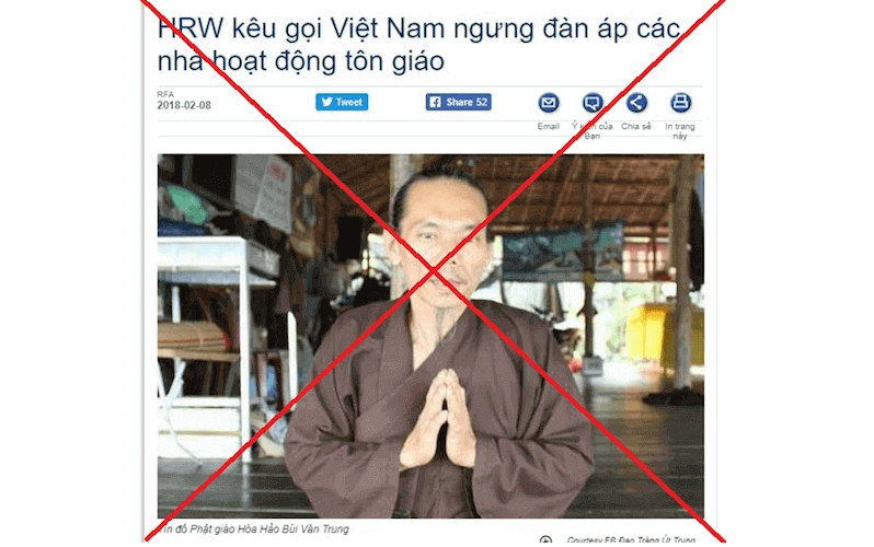 VNTB – Chiến lược đàn áp tự  do tôn giáo ở Việt Nam (*)