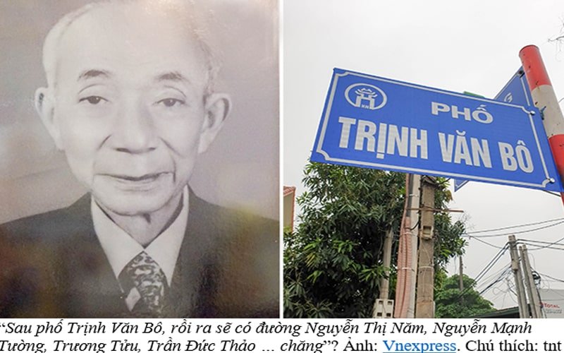 VNTB – Phố Trịnh Văn Bô (24/03/1914 – 01/05/1988)