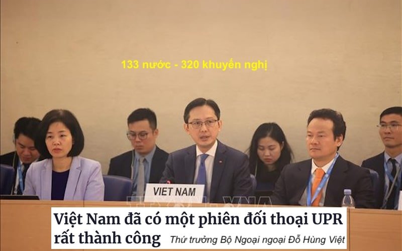 VNTB – 320 khuyến nghị cho Việt Nam về quyền con người gồm những gì?