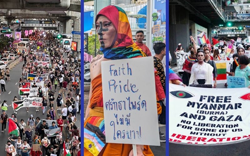 VNTB – Bangkok Pride – Ngoài LGBT, các quyền con người khác cũng được tôn vinh
